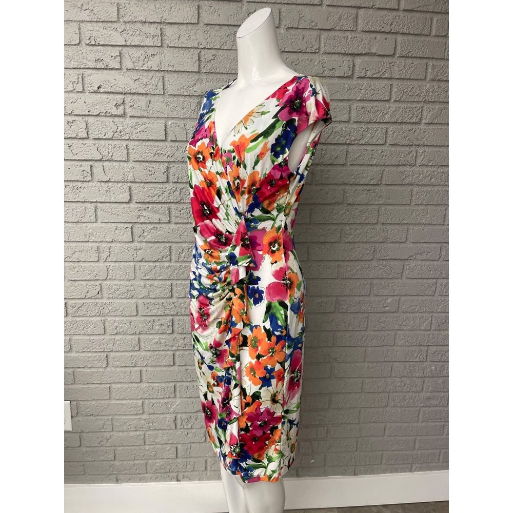 American Living Floral Print Midi Dress - Multicolor - Picture 6 of 10